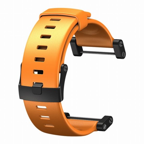 Suunto Core Flat Elastomer Strap Orange Sobib Suunto Core kelladega