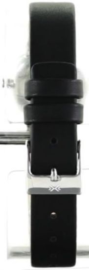 Black leather strap for Skagen Klassik 358XSSLBC