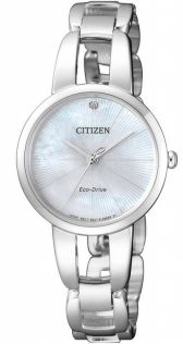 Citizen L Collection naistekäekell pärlmutter sihverplaadi ja teemantindeksitega | EM0430-85N