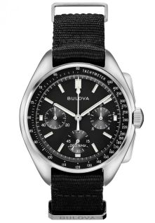 Bulova Archive Series Lunar Pilot kronograaf eriväljaanne kõrge täpsusega kellamehhanismiga | 96A225