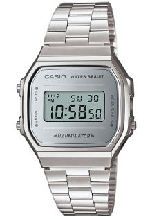 Klassikaline Casio retro kell peegelkettaga | A168WEM-7EF