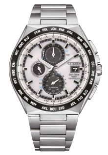 Citizen Super Titanium Eco-Drive raadiojuhitav kronograaf | Maailmaaeg ja safiirkristall | AT8238-84A