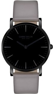 Lexington Gunmetal/Black Grey Leather