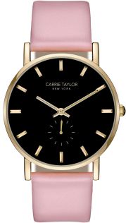 Lincoln Gold/Black Pink Leather