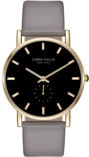 Lincoln Gold/Black Grey Leather