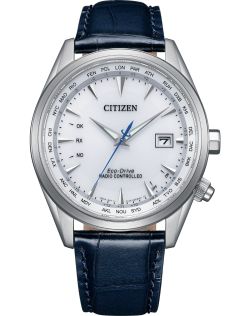 Citizen elegantne meeste käekell Eco-Drive'iga ja raadiojuhitav maailmaaeg | CB0270-10A