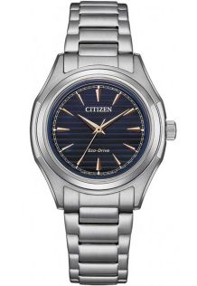 Citizen naiste käekell Eco-Drive'iga ja sinise sihverplaadiga roostevabast terasest | FE2110-81L