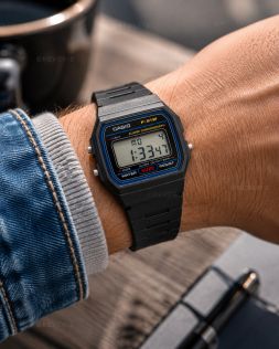 Casio digitaalne kell klassikalise 1989. aasta disainiga seitsmeaastase aku kestvusega | F-91W
