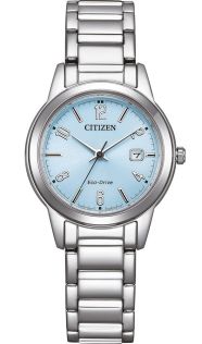 Citizen Eco-Drive naiste käekell helesinise sihverplaadiga | FE1241-71L