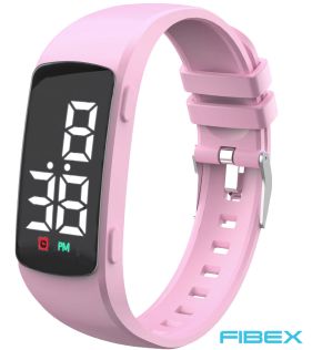 Tüdrukute treeningkell roosa | FIBEX15V3PINK