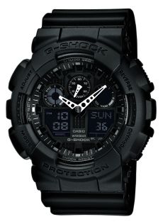 Stealth Black G-Shock kiirusetaimer | GA-100-1A1ER
