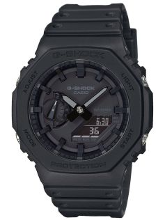 Carbon Core G-Shock kell minimalistliku musta disainiga | GA-2100-1A1ER