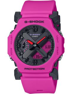 Roosa kompaktne G-SHOCK kell süsiniktuuma kaitse ja 200M veekindlusega | GA-2300-4AER