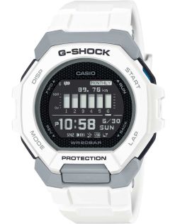 Valge G-SHOCK G-Squad fitnessjälgimise kell spordiks ja treeninguks | GBD-300-7ER