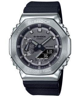 Metallist raamiga kaheksanurkne G-Shock kell | GM-2100-1AER