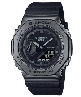 Must metallist kaheksanurkne G-SHOCK täiesti musta disainiga | GM-2100BB-1AER