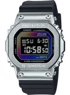 Vikerkaare terasest raamiga digitaalne G-SHOCK kell aurustatud disainiga | GM-5600RW-1ER