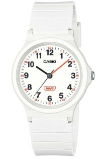 Valge biovaigust Casio naiste analoogkell keskkonnasõbraliku disainiga | LQ-24B-7BEF