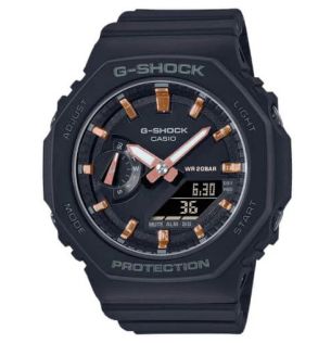 Õhuke must G-Shock kell süsiniku tuumakaitsega | GMA-S2100-1AER