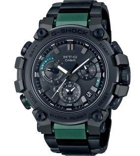 Premium Solar G-SHOCK kell siniste detailidega metallrihmaga | MTG-B3000BD-1A2ER