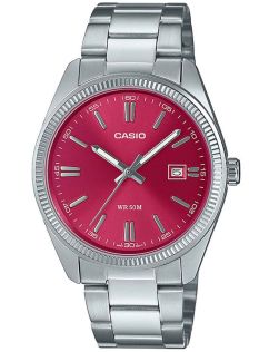 Punase päikesekiire sihverplaadiga Casio kell Neobrite tehnoloogiaga | MTP-1302PD-4AVEF