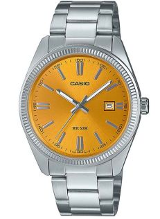 Safrani kollase sihverplaadiga Casio kell helendavate osutitega | MTP-1302PD-9AVEF