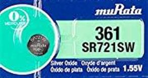Murata Silveroxid SR721W-PBWW 361 1 stk