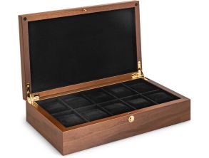 Beco Wallnut Brown Watch Box 10 Watches 309367