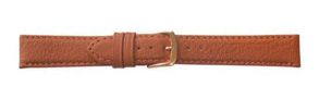 Falkenlund Deluxe Beco Watch Strap Imperator Nature Calf Leather 20mm Gold Plated Buckle 6661320G