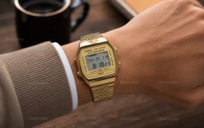 Kuldne nutikas sammuloenduriga Bluetooth Casio kell | ABL-100WEG-9AEF