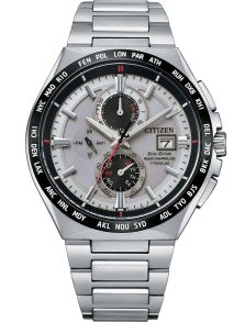 Citizen Eco-Drive Super Titanium meeste käekell | Raadio teel juhitav kronograaf maailmaaega | AT8234-85A