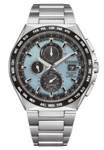 Citizen Eco-Drive raadiokontrollitud maailmaaeg kell supertitaanist H800 kellamehhanismiga | AT8238-84M