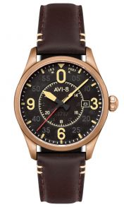 AVI-8 Spitfire Smith Automatic Distressed Black AV-4090-06