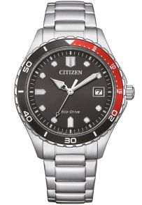 Citizen Eco-Drive unisex spordikell terasest J810 liikumise ja kaheosaline bezel | AW1820-81E