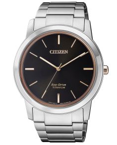 Citizen elegantne meeste käekell Eco-Drive ja Super Titanium | AW2024-81E