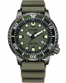 Citizen Promaster Marine Eco-Drive sukelkell militaarroheline | BN0157-11X