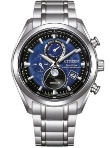 Citizen Tsuki-yomi titaanist kell Eco-Drive'i ja kuufaasi näidikuga | BY1010-81L