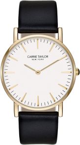 Carrie Taylor Lexington Gold/White Black Leather