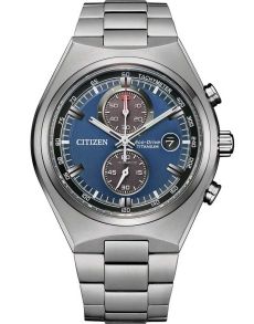 Citizen Eco-Drive Super Titanium kronograaf | Kerge ja vastupidav sinise sihverplaadiga | CA7090-87L