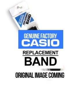 Black resin strap for Casio WL-20-2AVWCF / WL-20-2AWJF