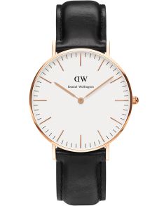 Daniel Wellington Naiste käekell, Classic Sheffield, Punakuldne, 36mm