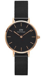 Daniel Wellington Petite 28mm Ashfield Black Rose Gold DW00100245