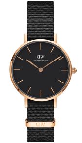 Daniel Wellington Petite 28mm Cornwall Black Rose Gold DW00100247