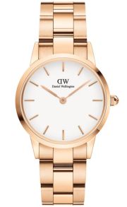 Daniel Wellington Iconic Link 28mm Rose Gold White DW00100213