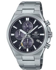 Edifice Solar Chronograph safiirkristalliga spordikell peidetud päikesepaneelidega | EFS-S630D-1AVUEF