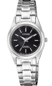 Citizen elegantne naistekäekell Eco-Drive'i ja raadiokontrollitud mehhanismiga | ES4030-84E
