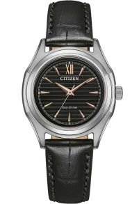 Citizen Eco-Drive naiste käekell terasest J730 mehhanismiga ja rooma numbritega | FE2110-14E