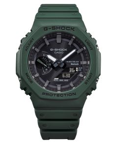 Roheline päikesepatareiga G-SHOCK Carbon Core Guard kell | GA-B2100-3AER