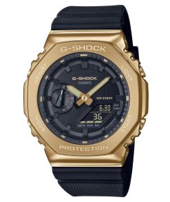 G-SHOCK kuldse raamiga 200M sukeldumiskell maailmaaega | GM-2100G-1A9ER