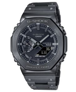 G-SHOCK täismetallist must IP päikesepatareiga Bluetooth-kell 200M veekindlusega | GM-B2100BD-1AER